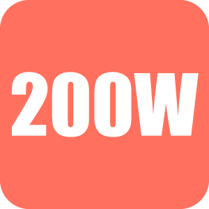 200W