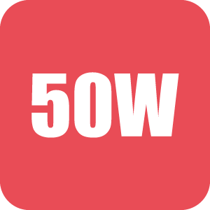50W